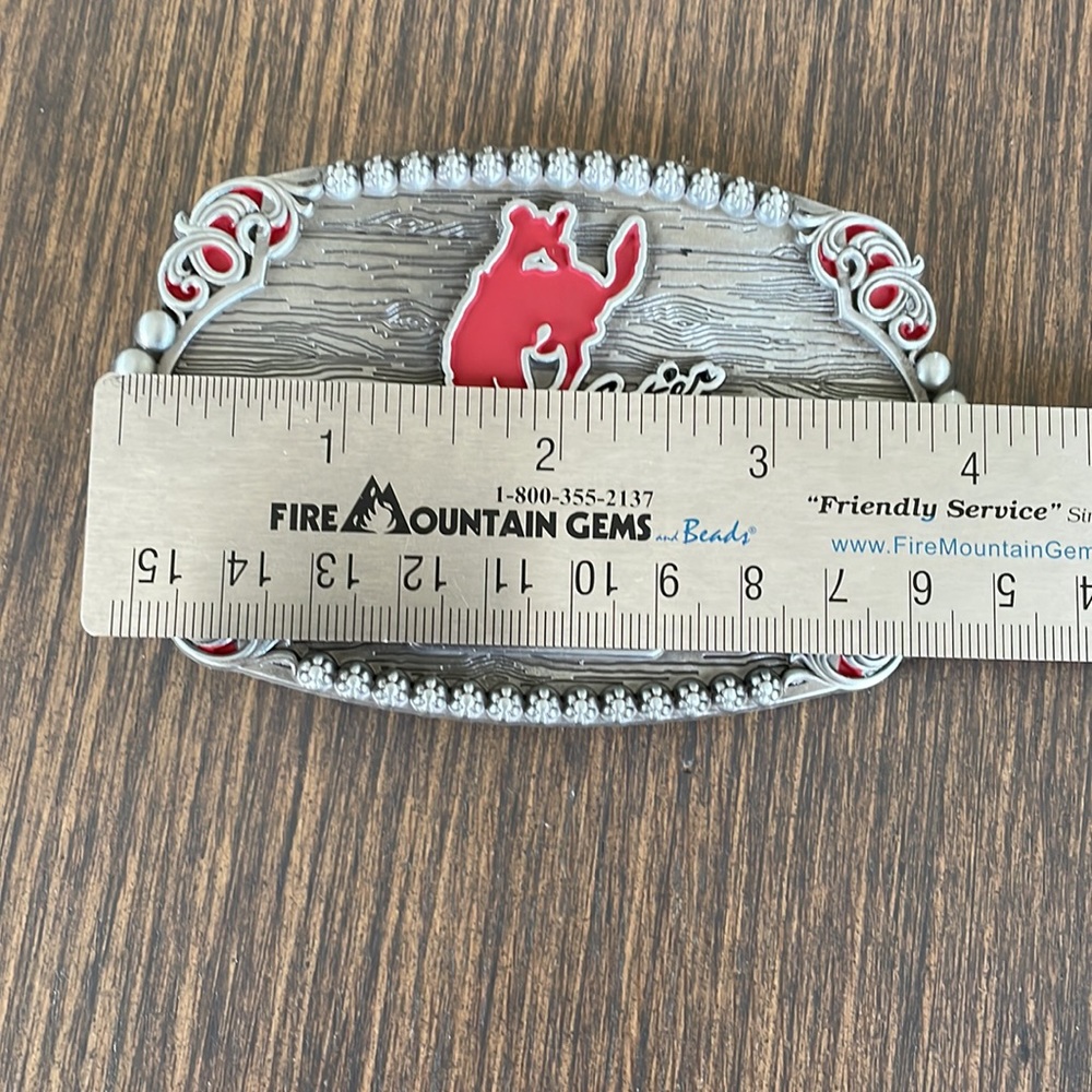 PRICE FIRM. MONTANA SILVERSMITHS PENDLETON WHISKEY 2023 WESTERN BELT BUCKLE - Picture 5 of 7